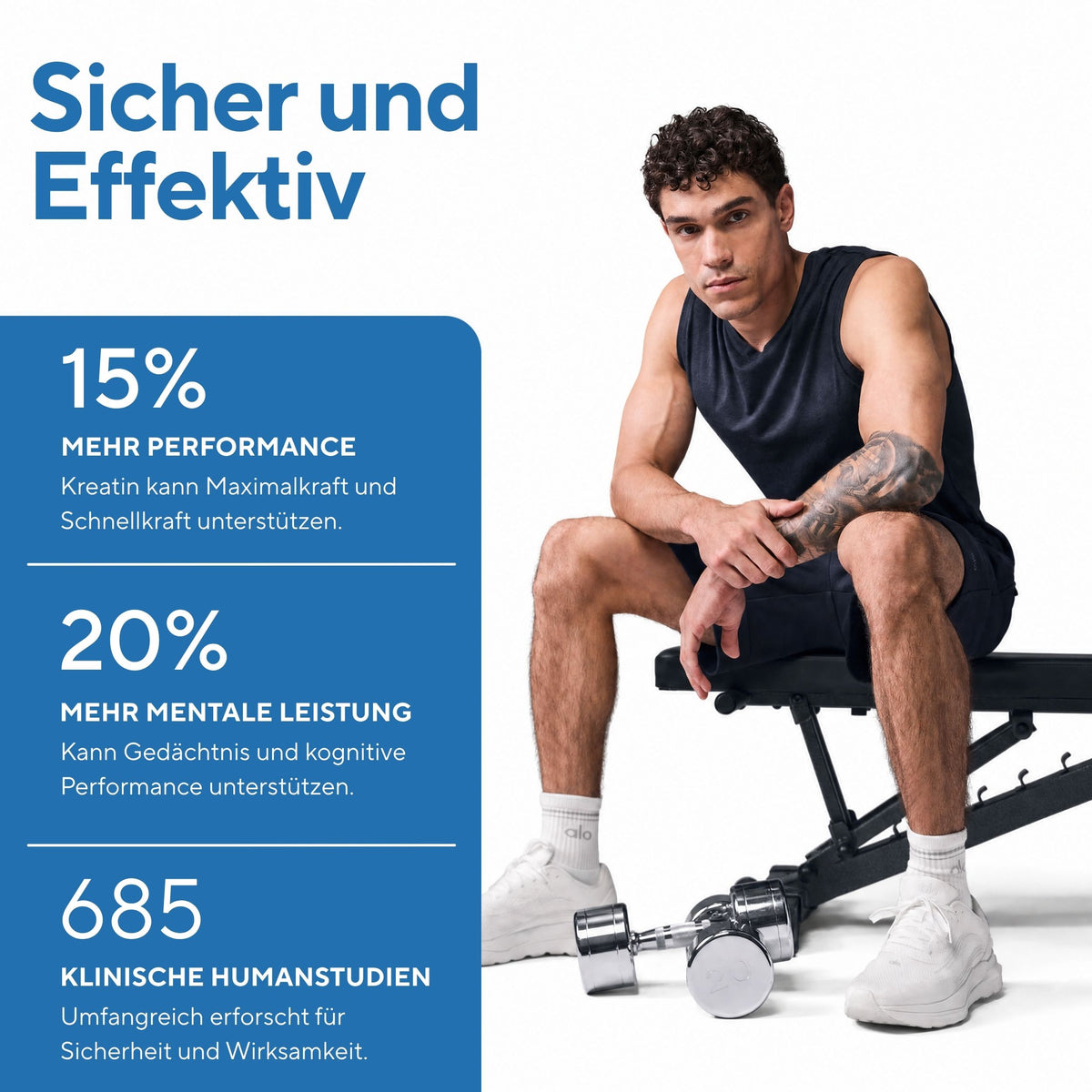 GreenLab Kreatin Gummies - 90 Stück