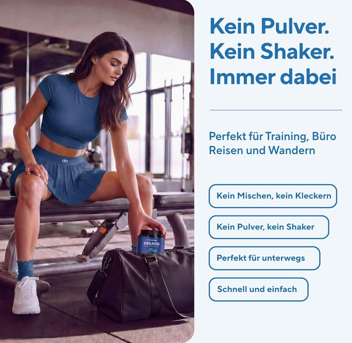 GreenLab Kreatin Gummies - 90 Stück